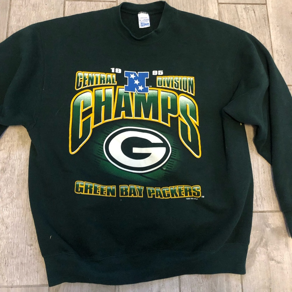 Vintage Green Bay Packers Crewneck Sweatshirt Size XL